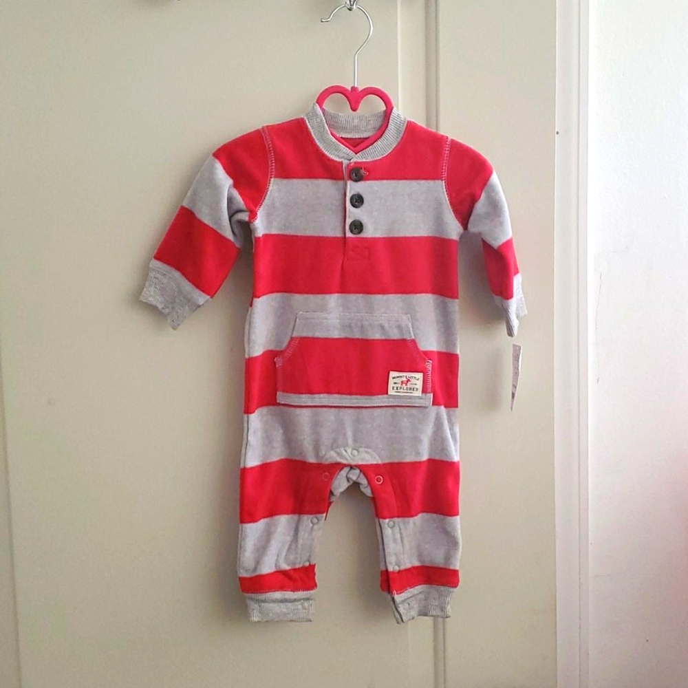 1-Piece Snug Fit Cotton Footless PJs